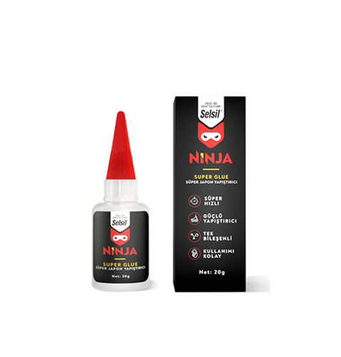 SELSİL NİNJA SUPER GLUE JAPON YAPIŞTIRICI - 20GR